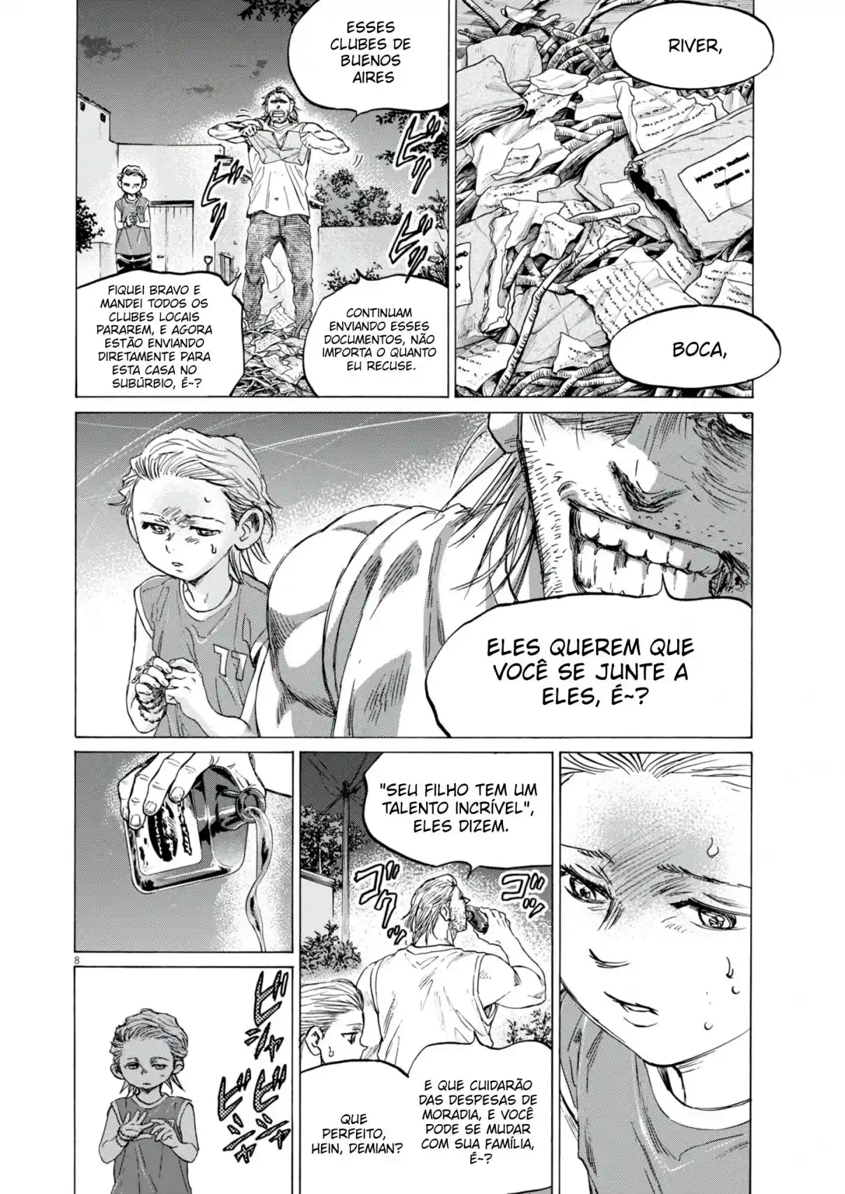 Read Ao Ashi Português Manga Online