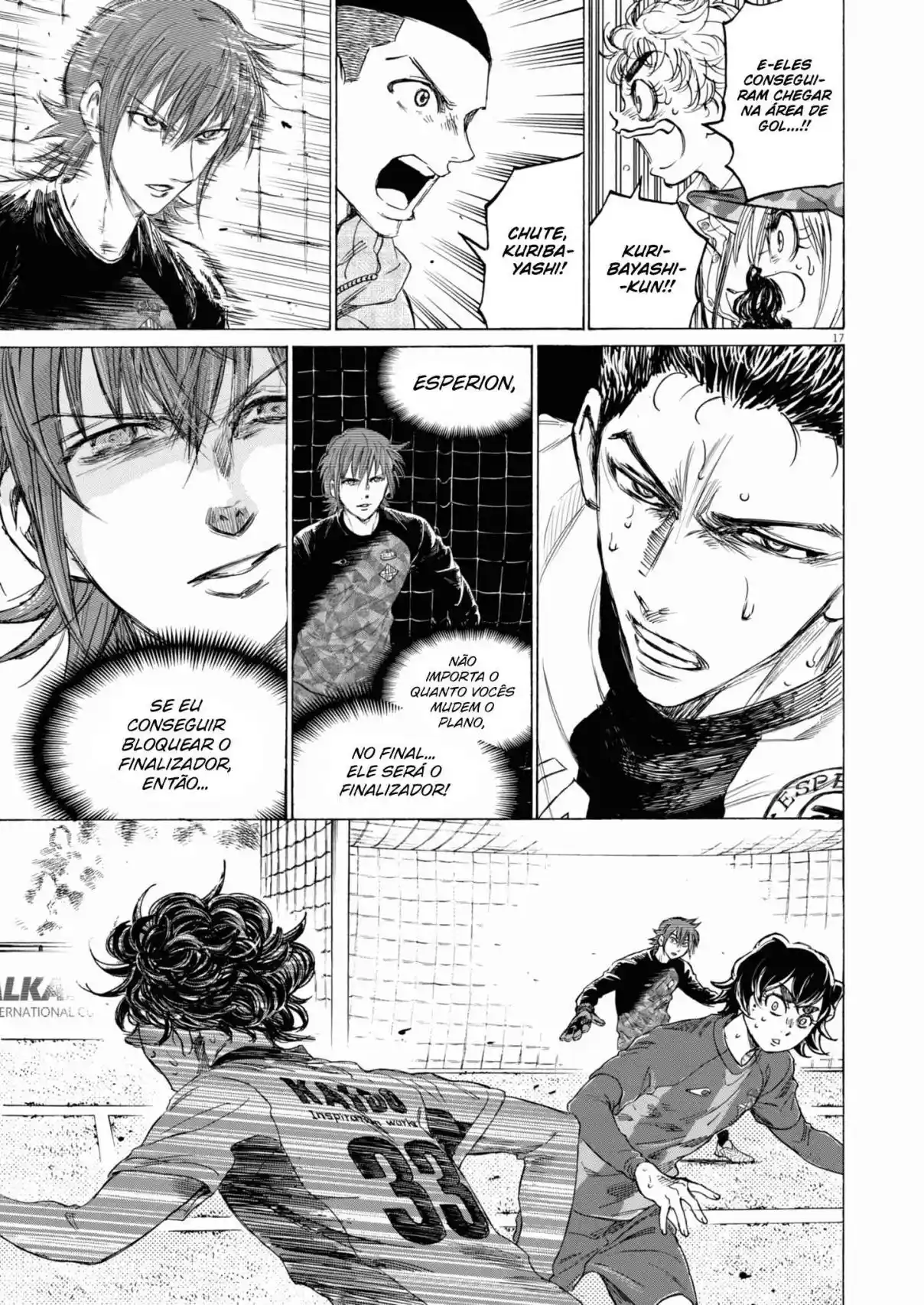 Read Ao Ashi Português Manga Online