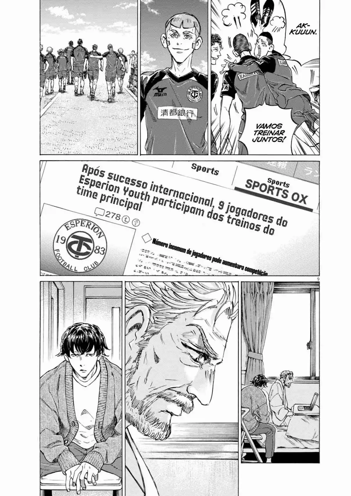 Read Ao Ashi Português Manga Online