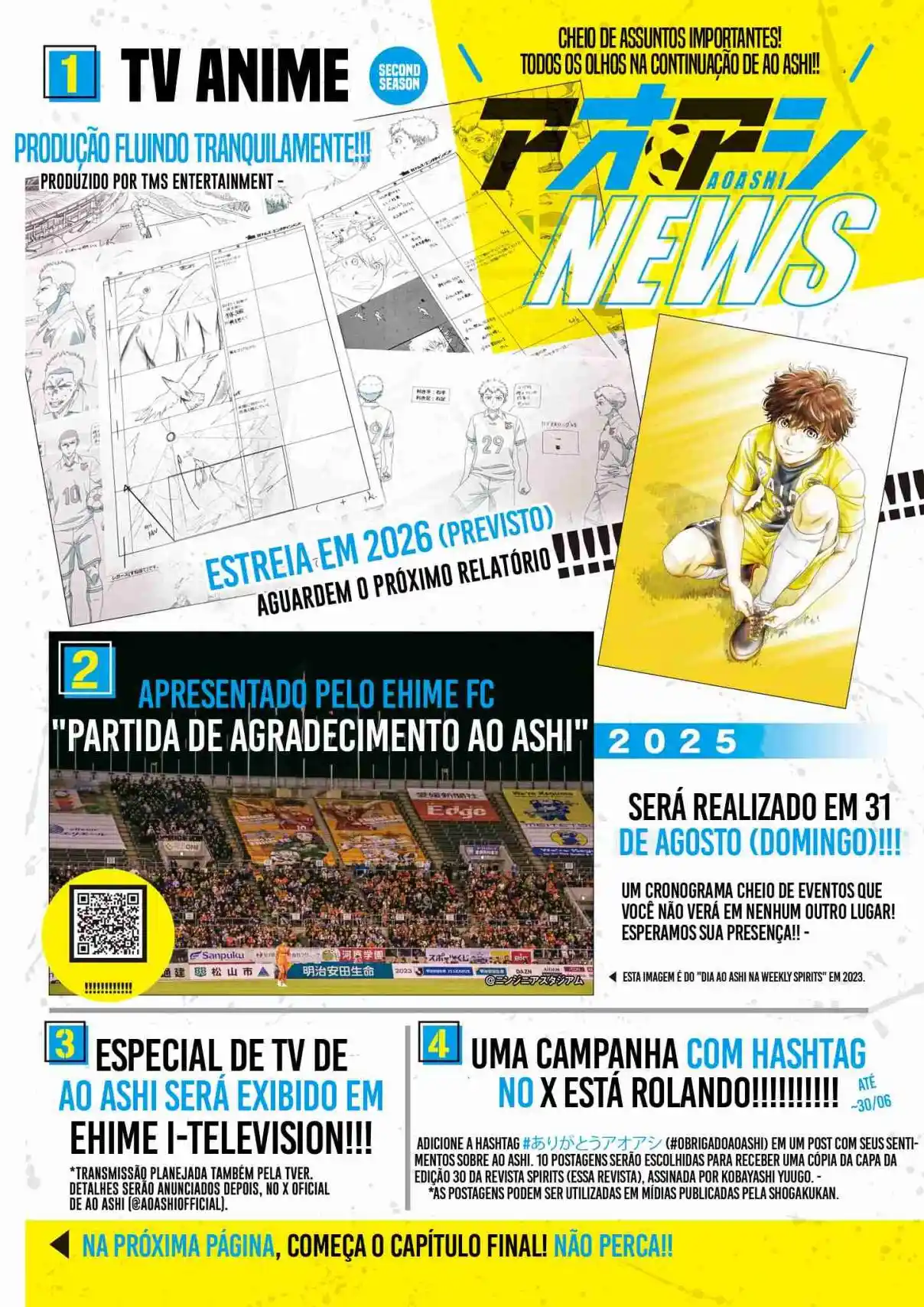 Read Ao Ashi Português Manga Online