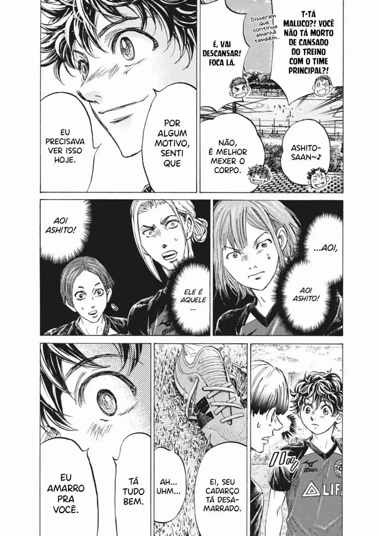 Read Ao Ashi Português Manga Online