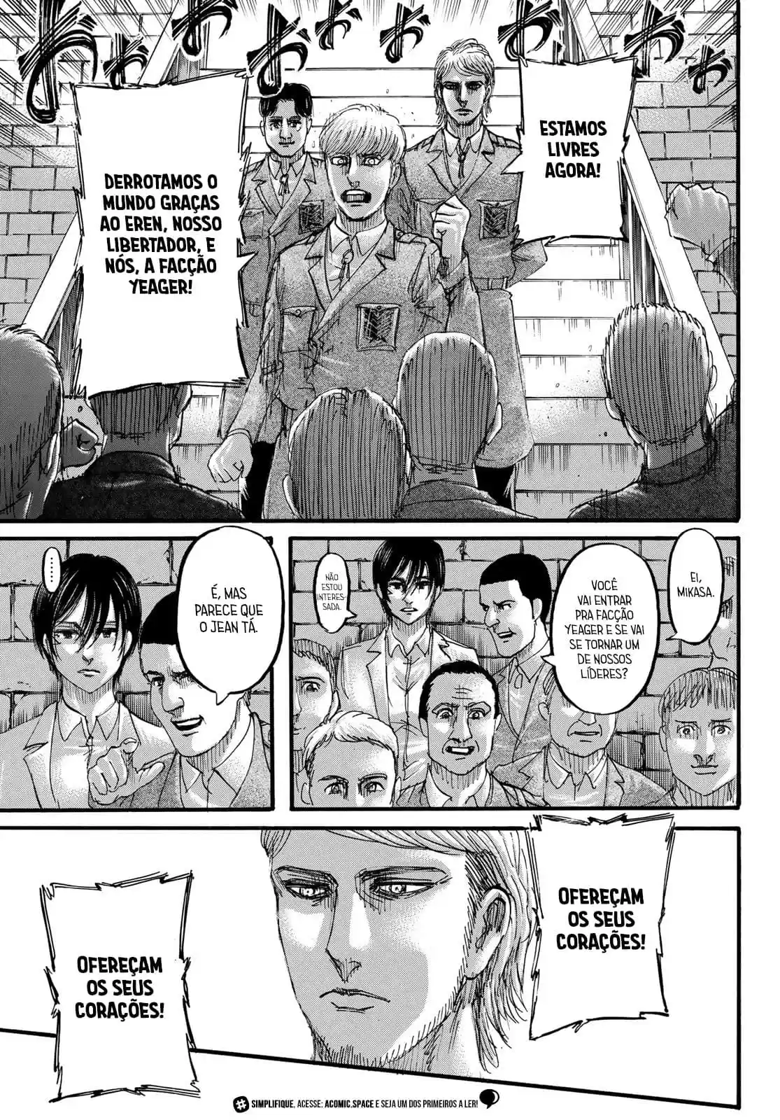 Read Attack on Titan Português Manga Online