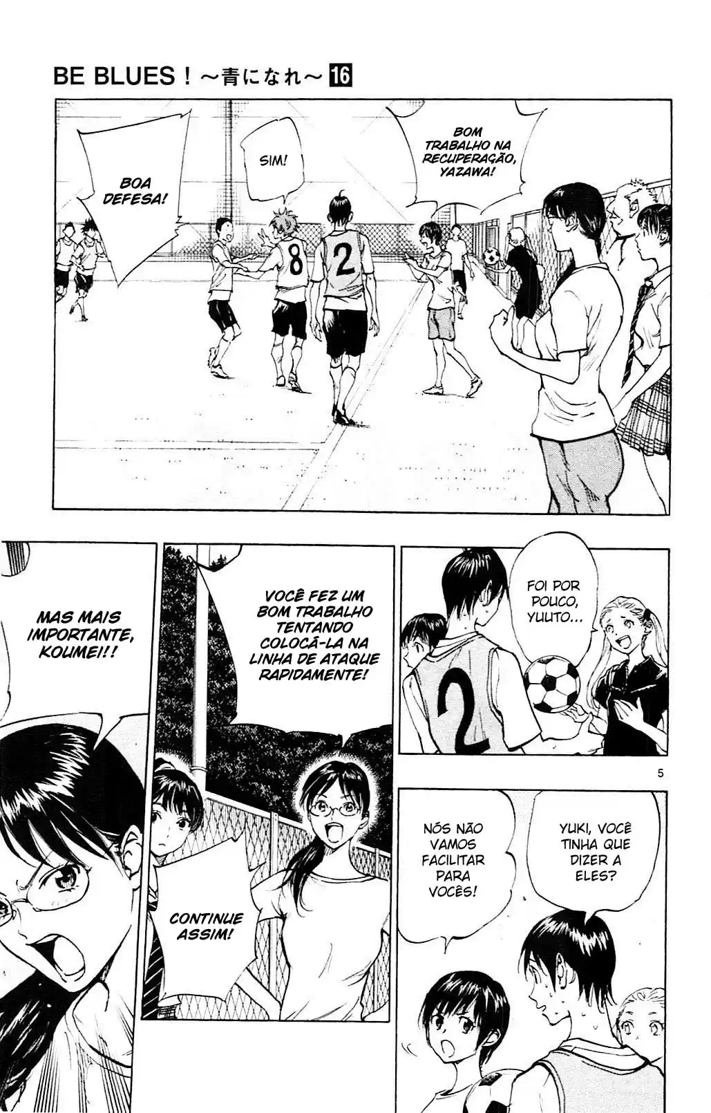 Read Be Blues! Ao ni Nare Português Manga Online