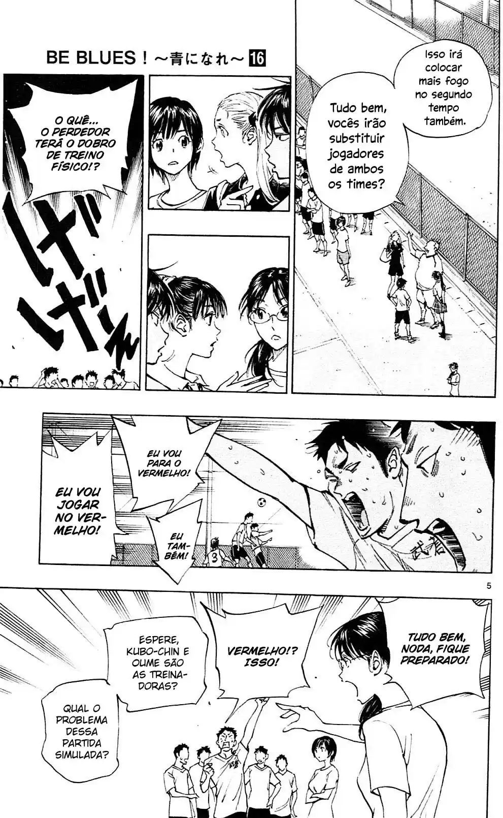 Read Be Blues! Ao ni Nare Português Manga Online