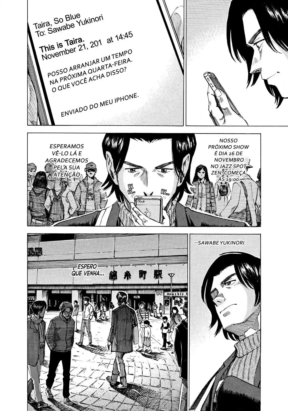 Read Blue Giant Português Manga Online