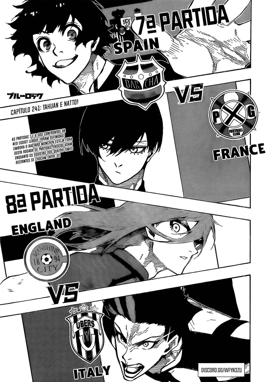 Read Blue Lock Português Manga Online