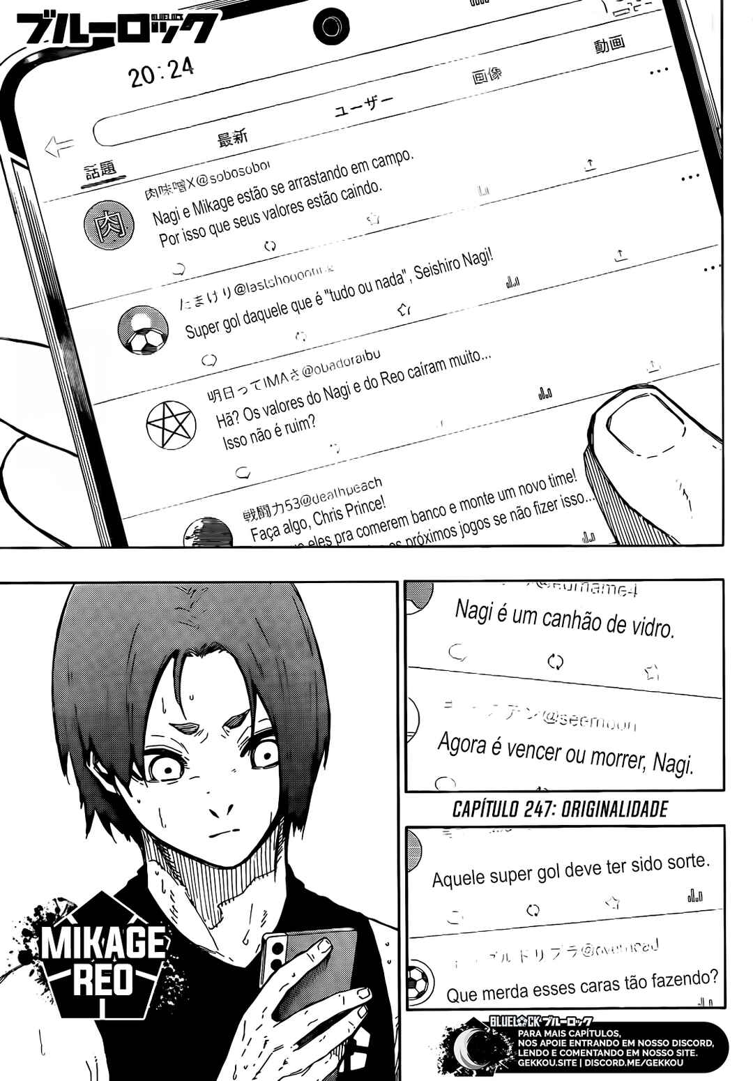 Read Blue Lock Português Manga Online