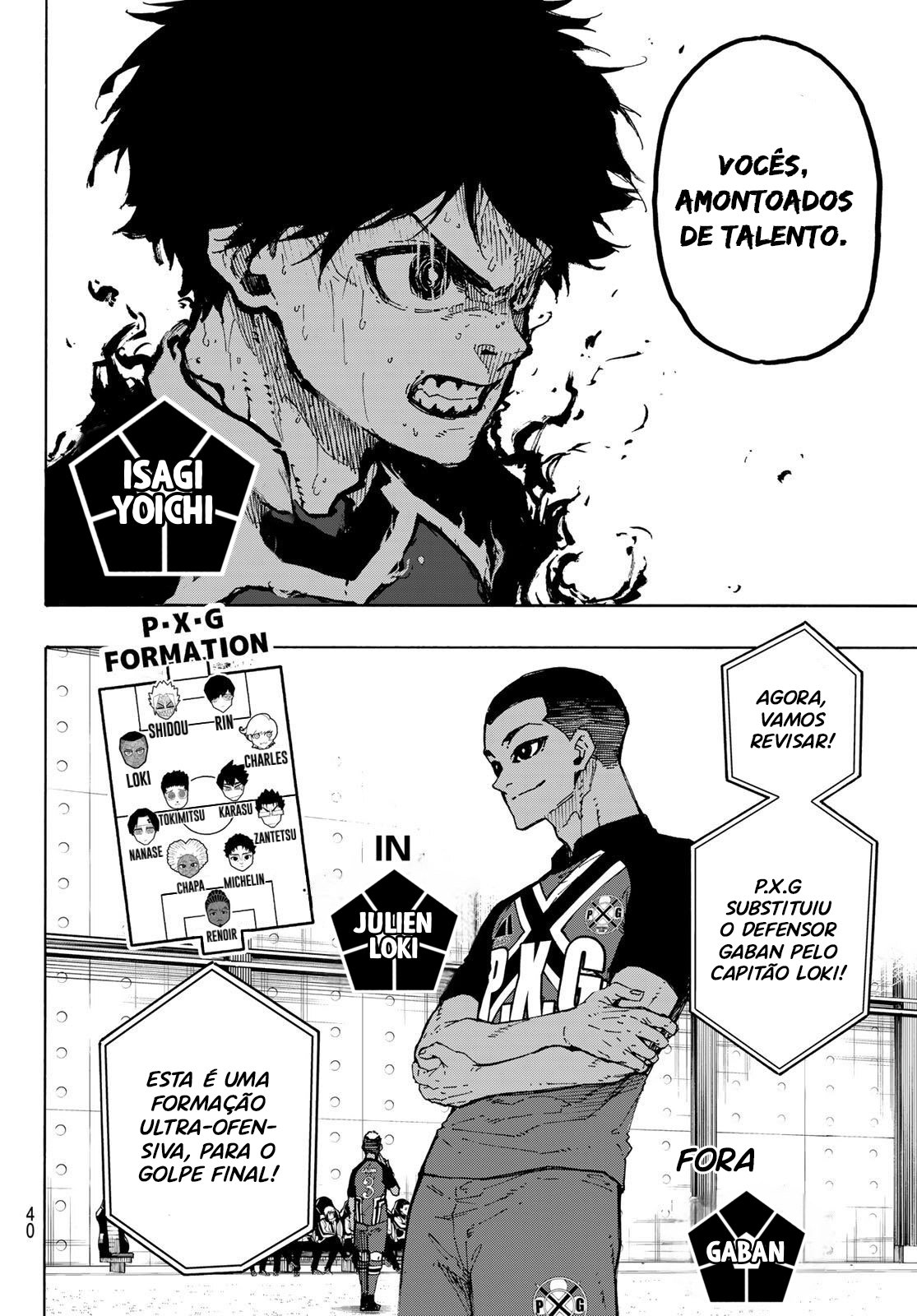 Read Blue Lock Português Manga Online