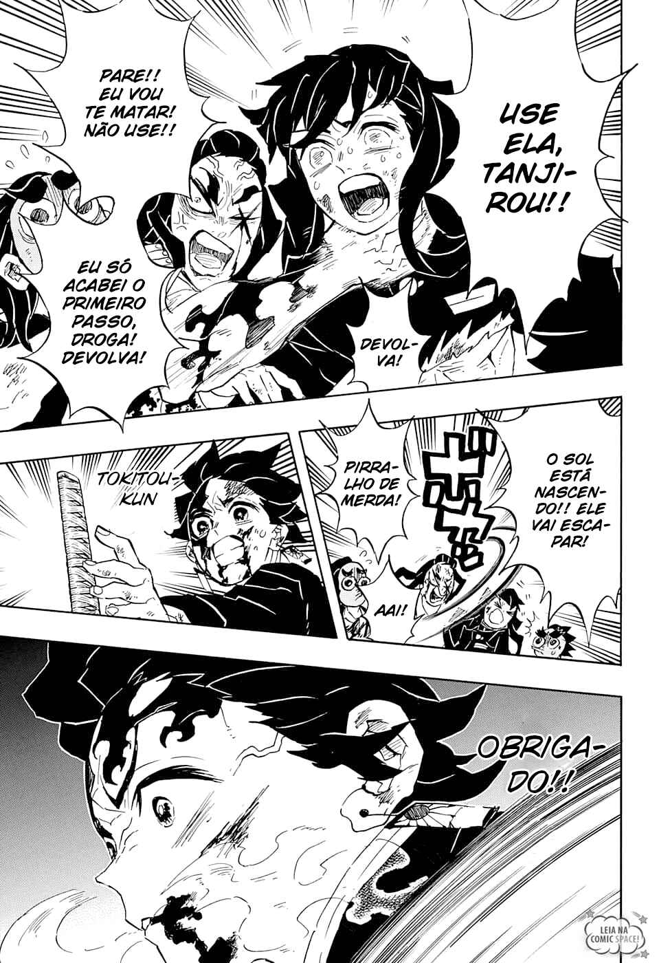 Read Demon Slayer_ Kimetsu no Yaiba Português Manga Online