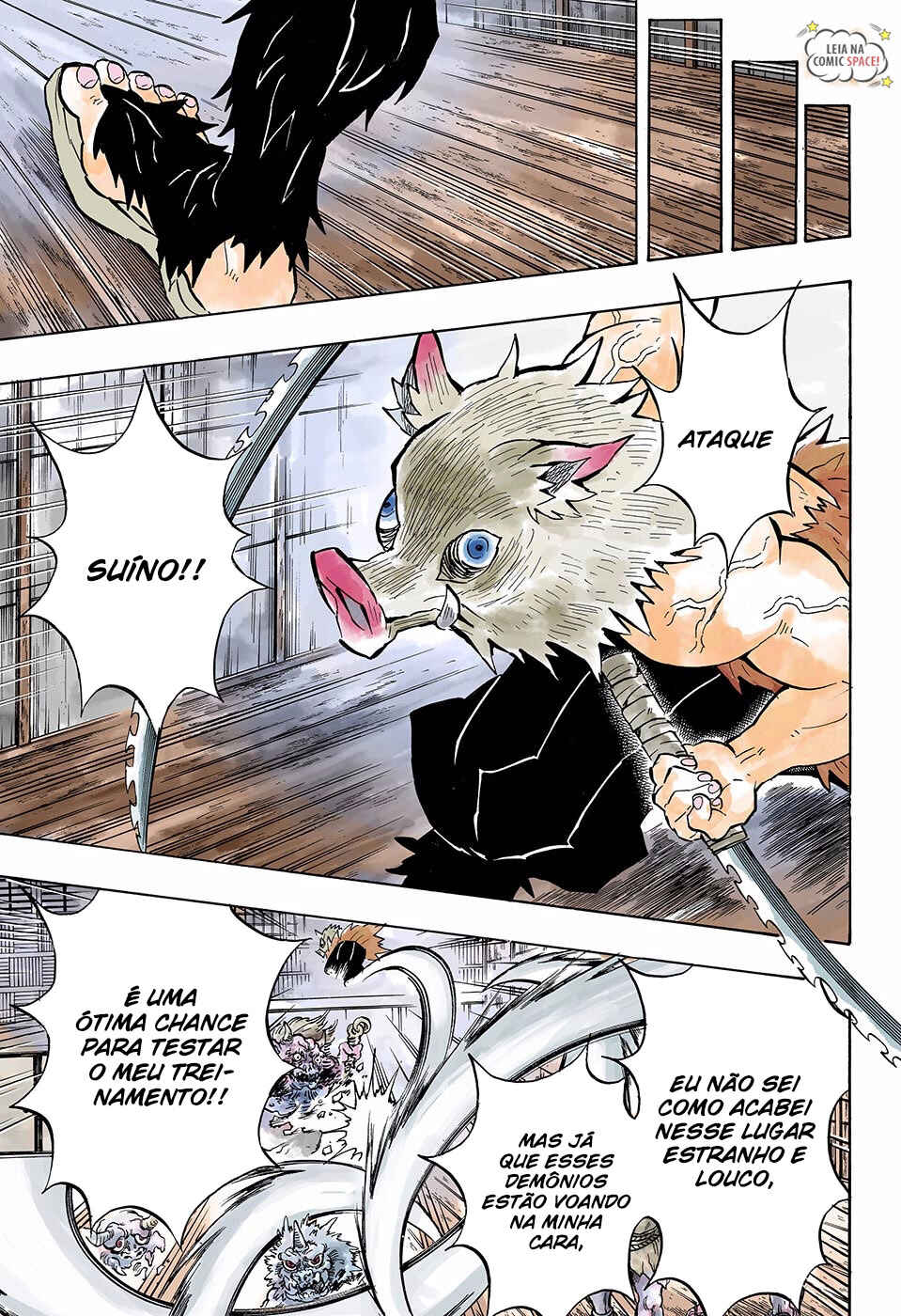 Read Demon Slayer_ Kimetsu no Yaiba Português Manga Online