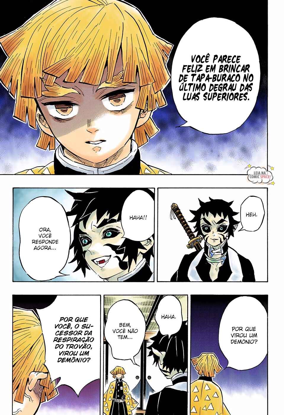 Read Demon Slayer_ Kimetsu no Yaiba Português Manga Online