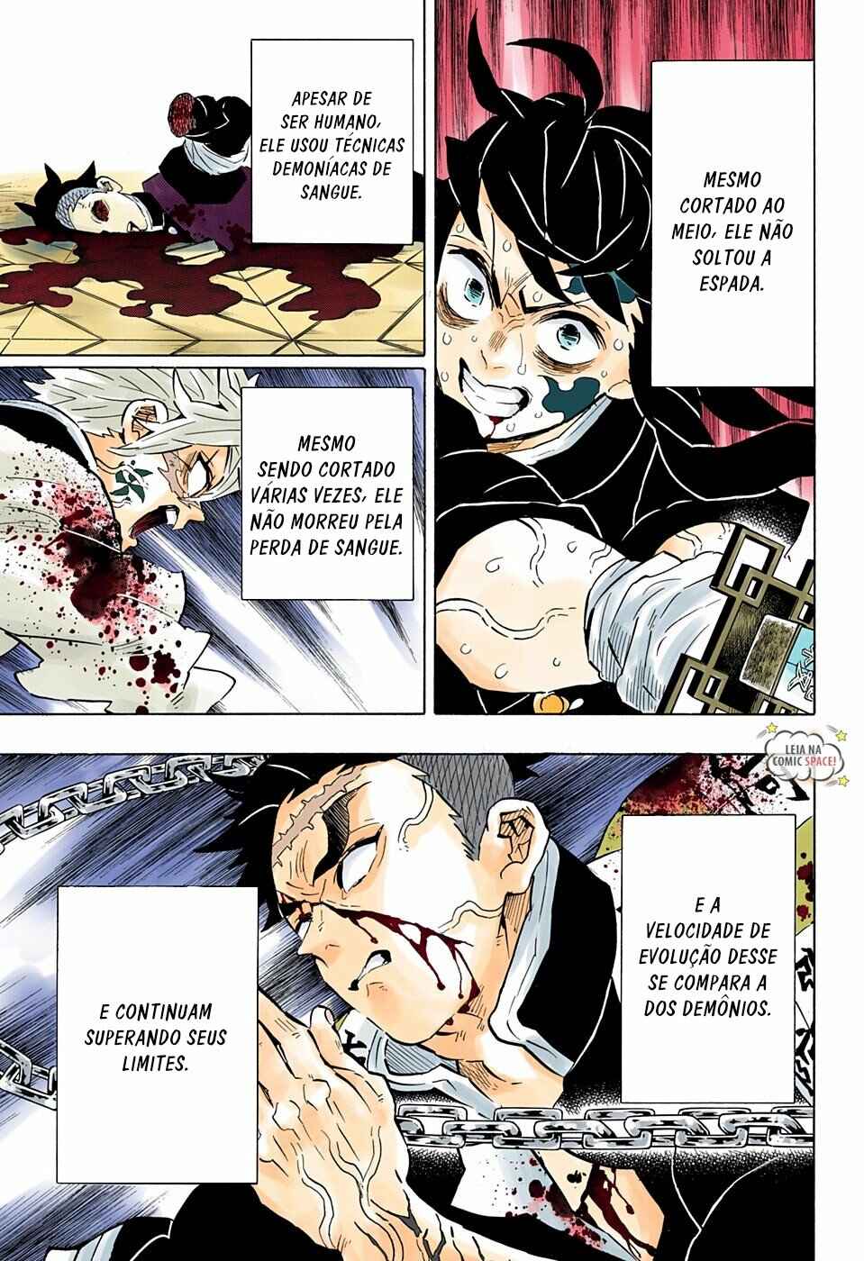 Read Demon Slayer_ Kimetsu no Yaiba Português Manga Online