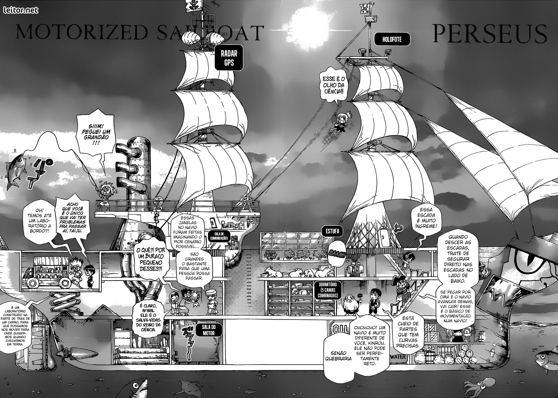 Read Dr. Stone Português Manga Online