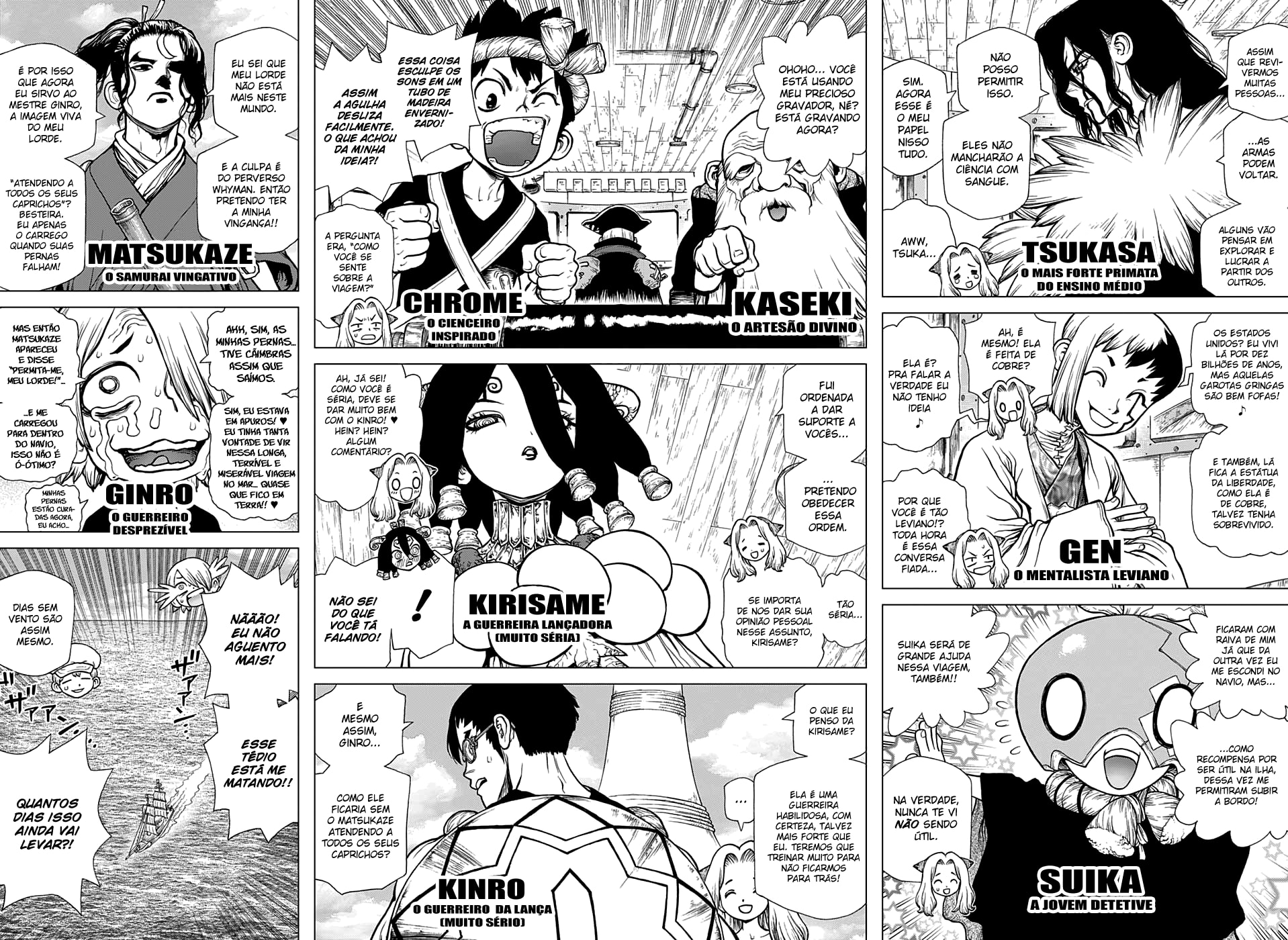 Read Dr. Stone Português Manga Online