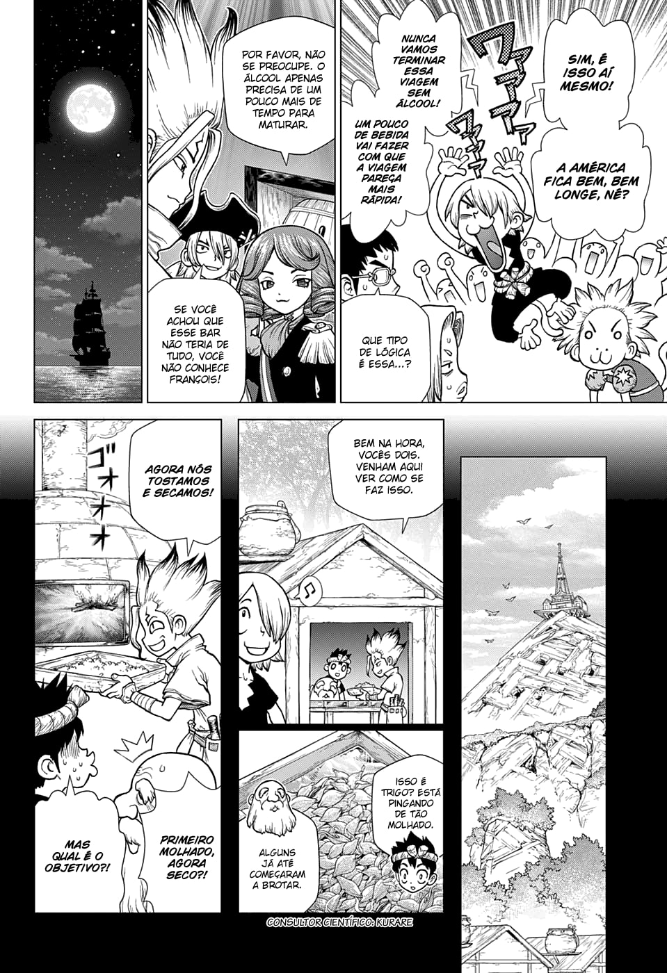 Read Dr. Stone Português Manga Online