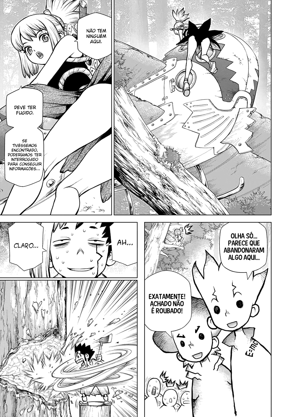 Read Dr. Stone Português Manga Online