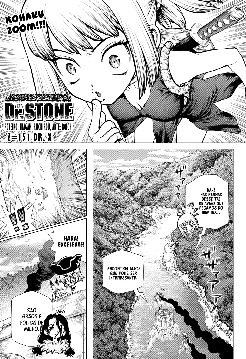 Read Dr. Stone Português Manga Online