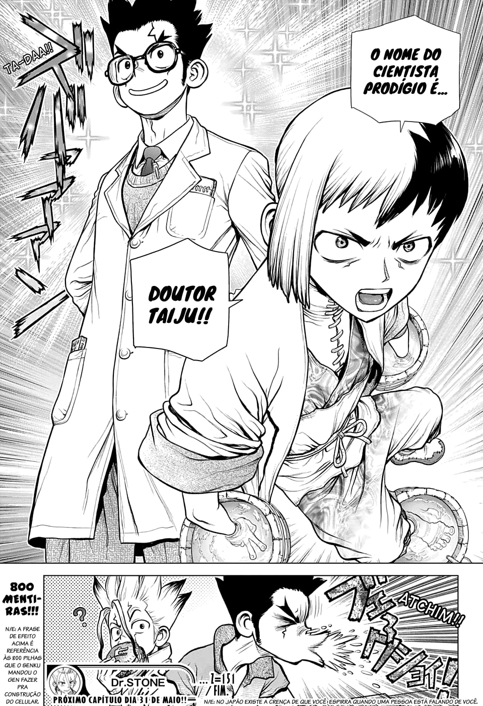 Read Dr. Stone Português Manga Online