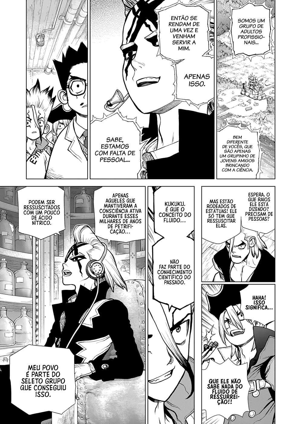 Read Dr. Stone Português Manga Online