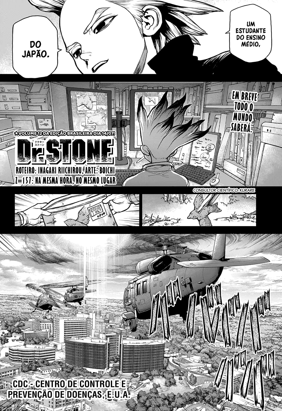 Read Dr. Stone Português Manga Online
