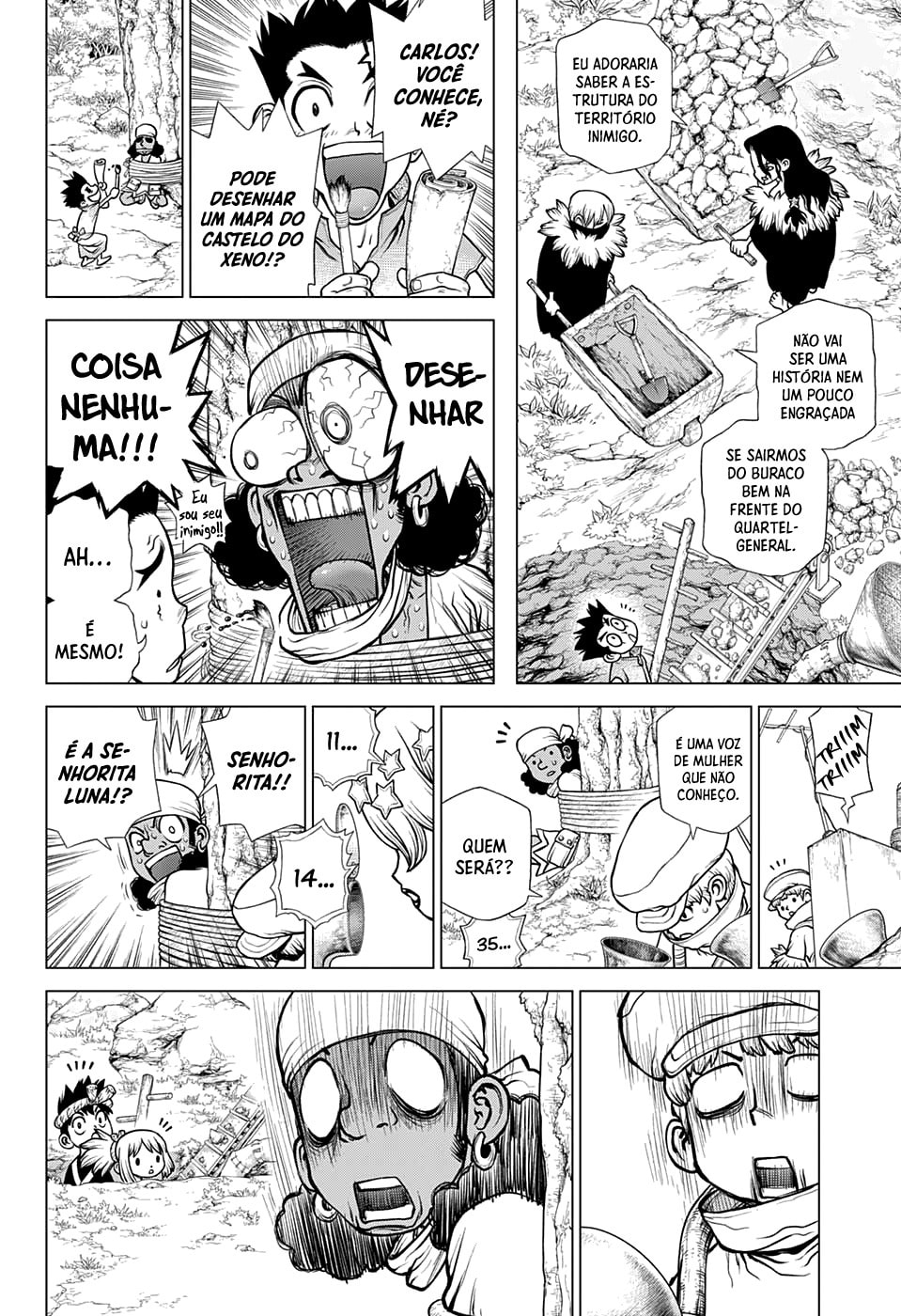 Read Dr. Stone Português Manga Online