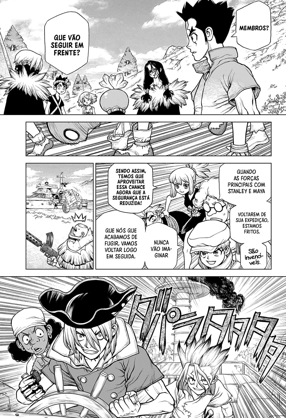 Read Dr. Stone Português Manga Online