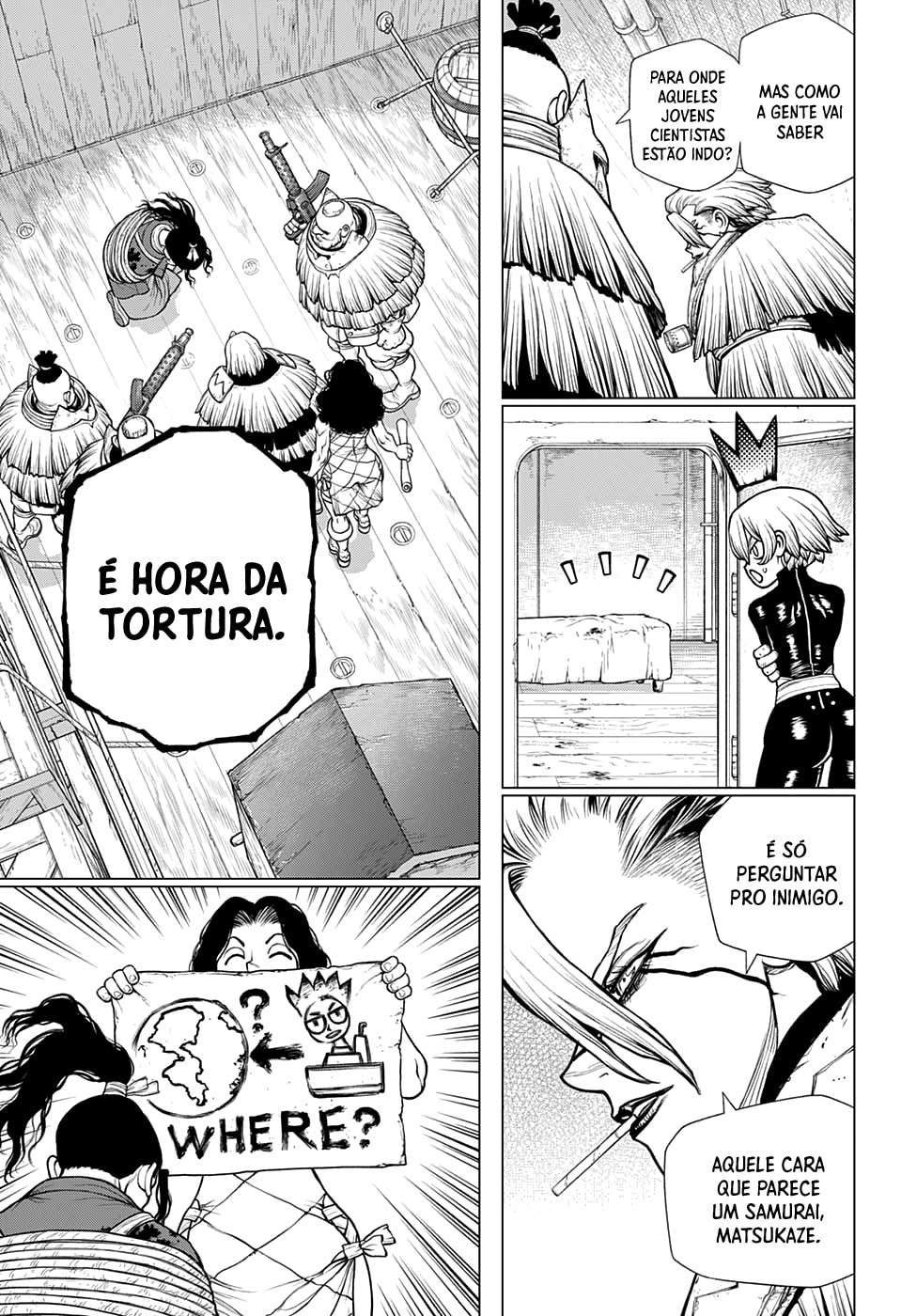 Read Dr. Stone Português Manga Online