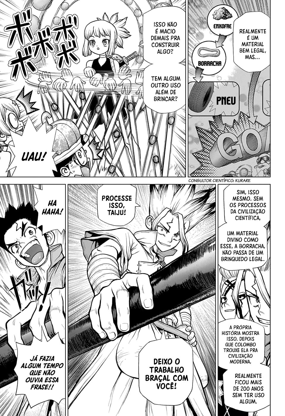 Read Dr. Stone Português Manga Online