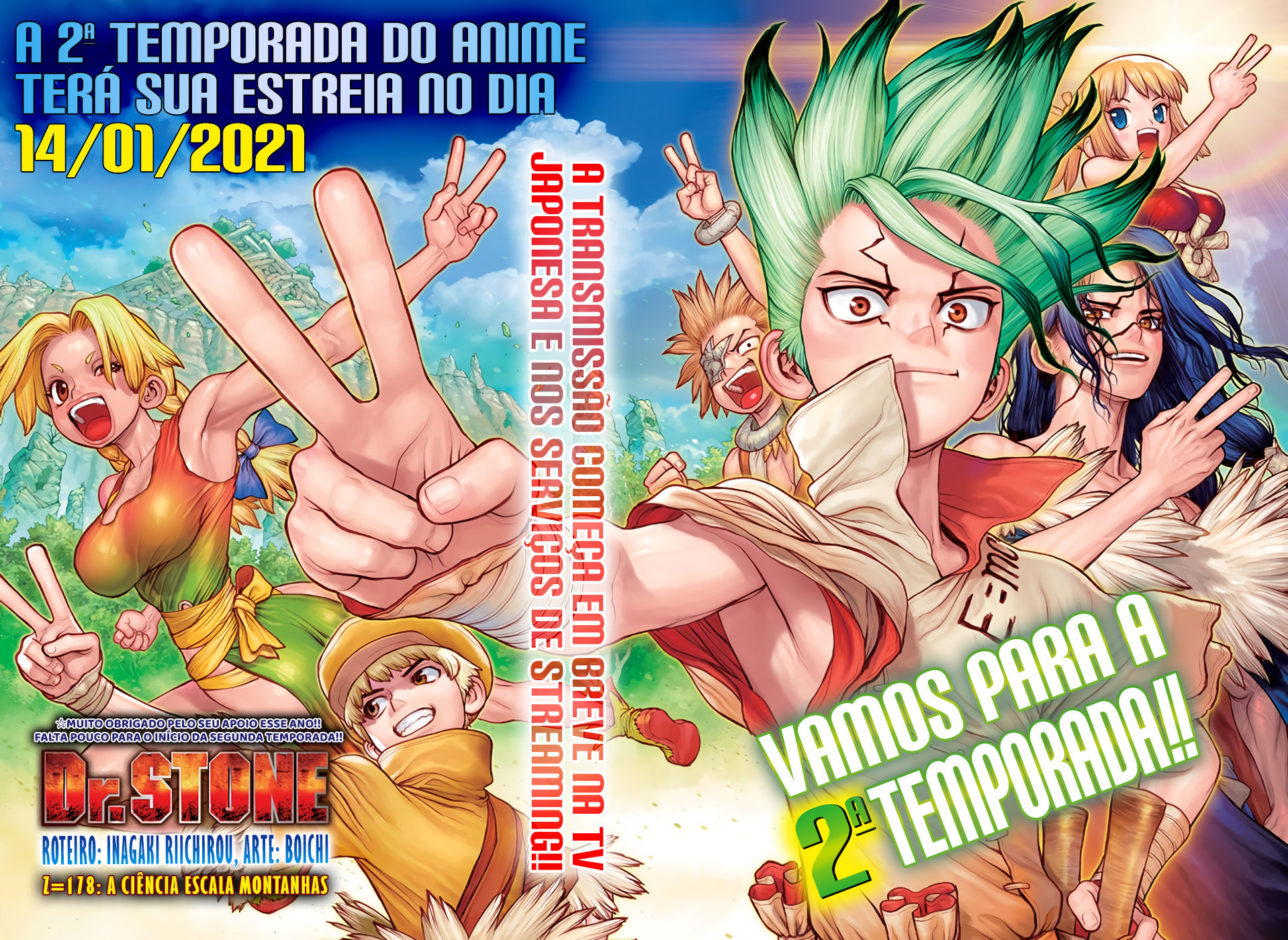 Read Dr. Stone Português Manga Online