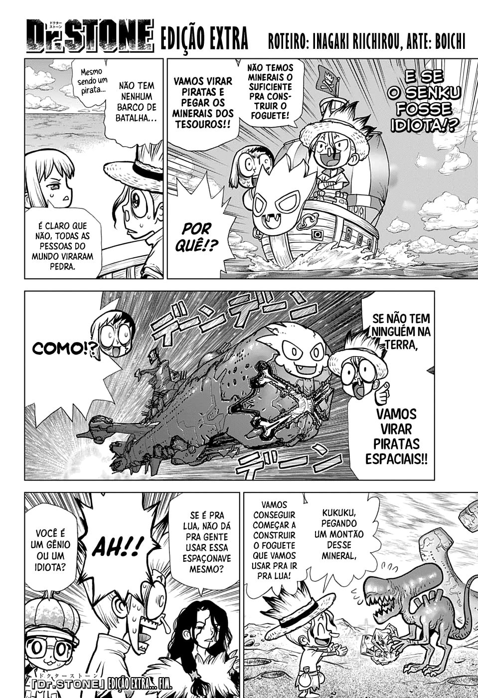 Read Dr. Stone Português Manga Online