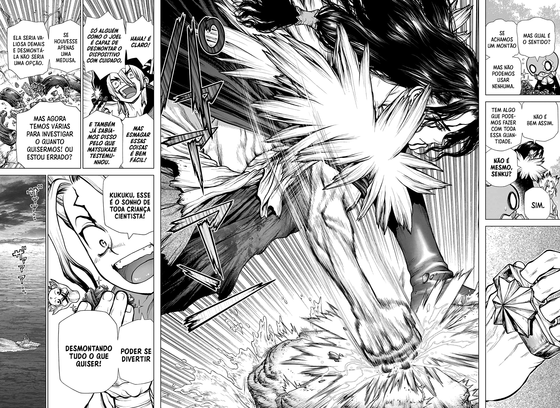 Read Dr. Stone Português Manga Online