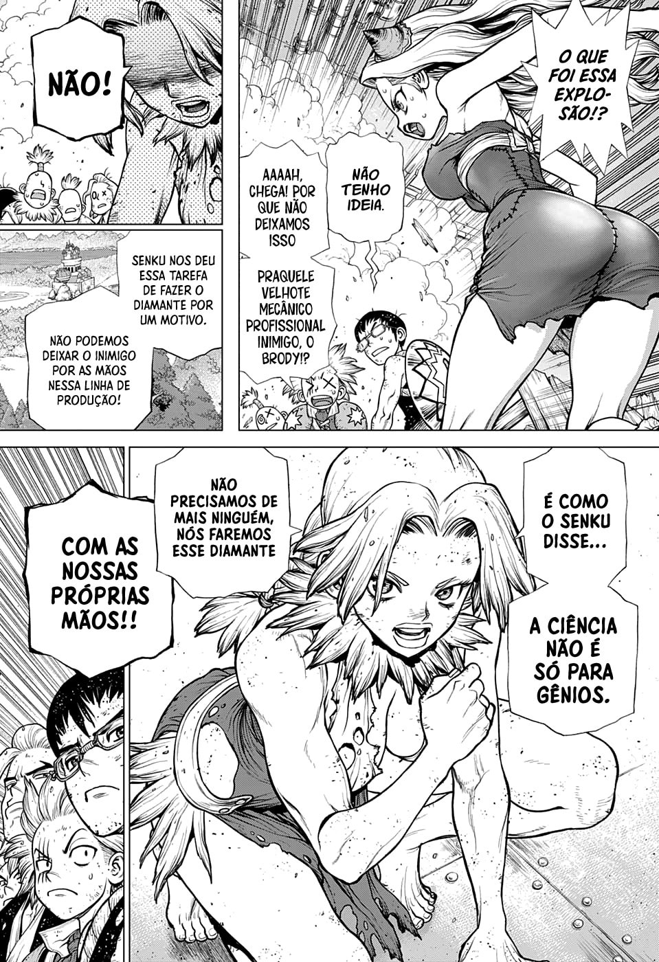 Read Dr. Stone Português Manga Online