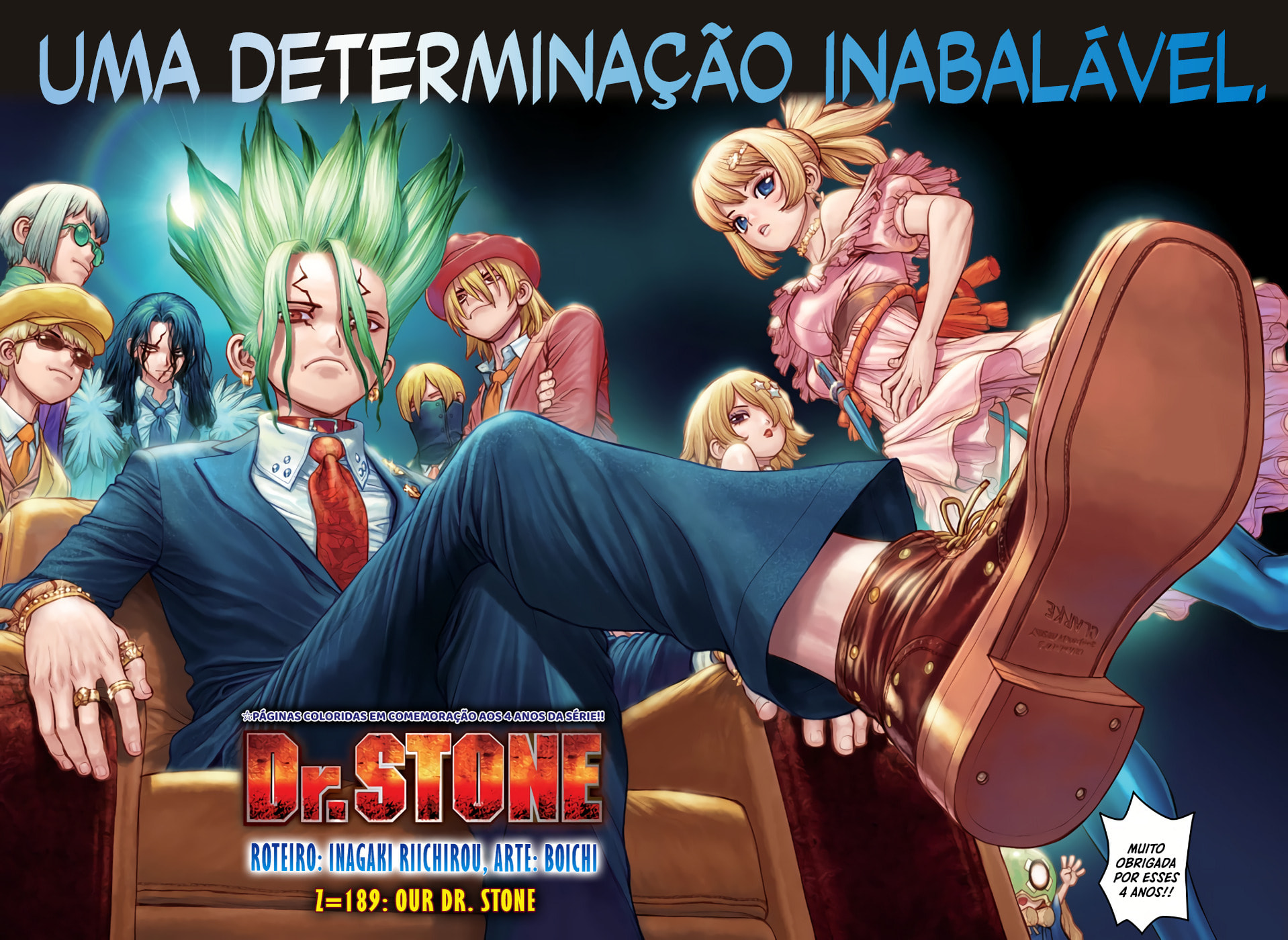 Read Dr. Stone Português Manga Online