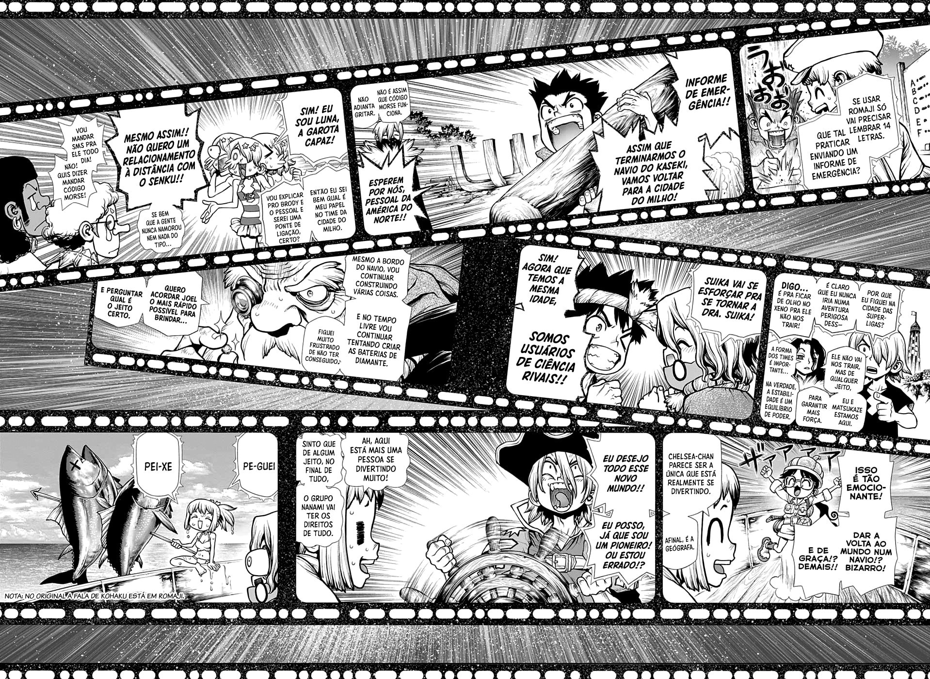 Read Dr. Stone Português Manga Online