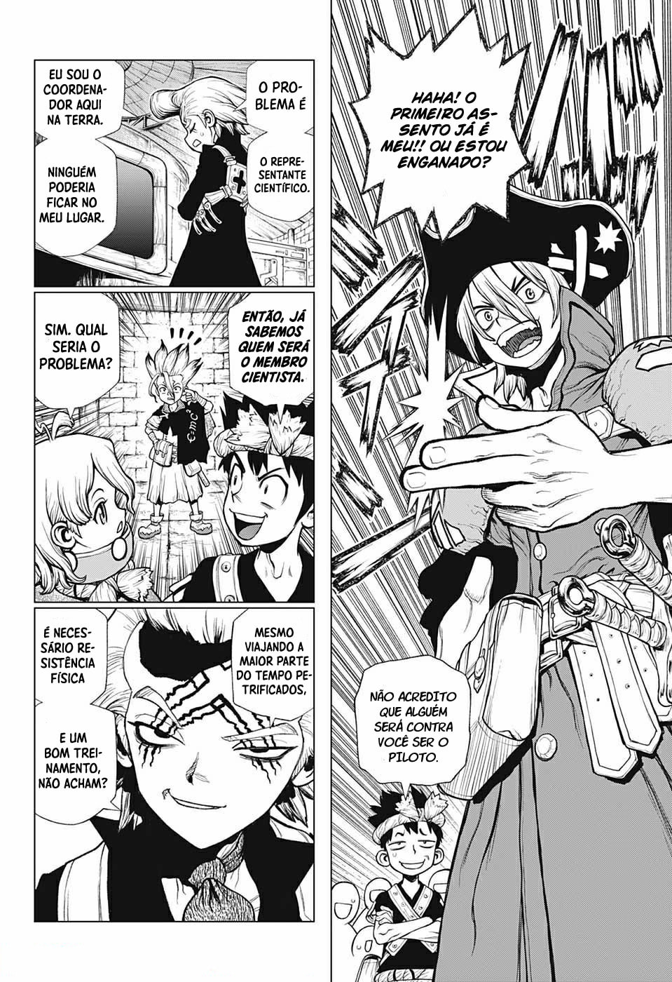 Read Dr. Stone Português Manga Online