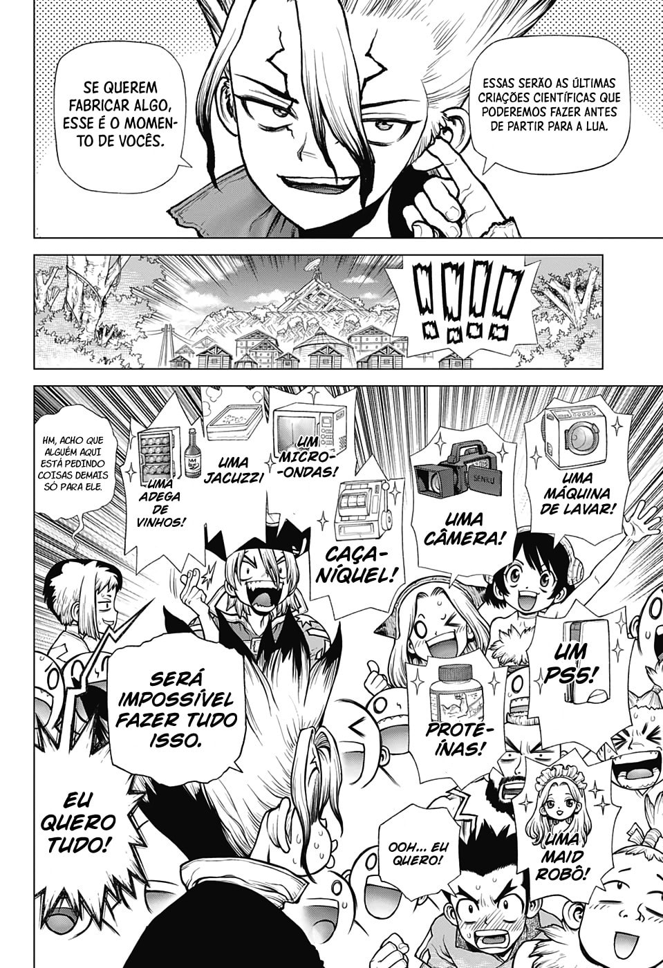 Read Dr. Stone Português Manga Online