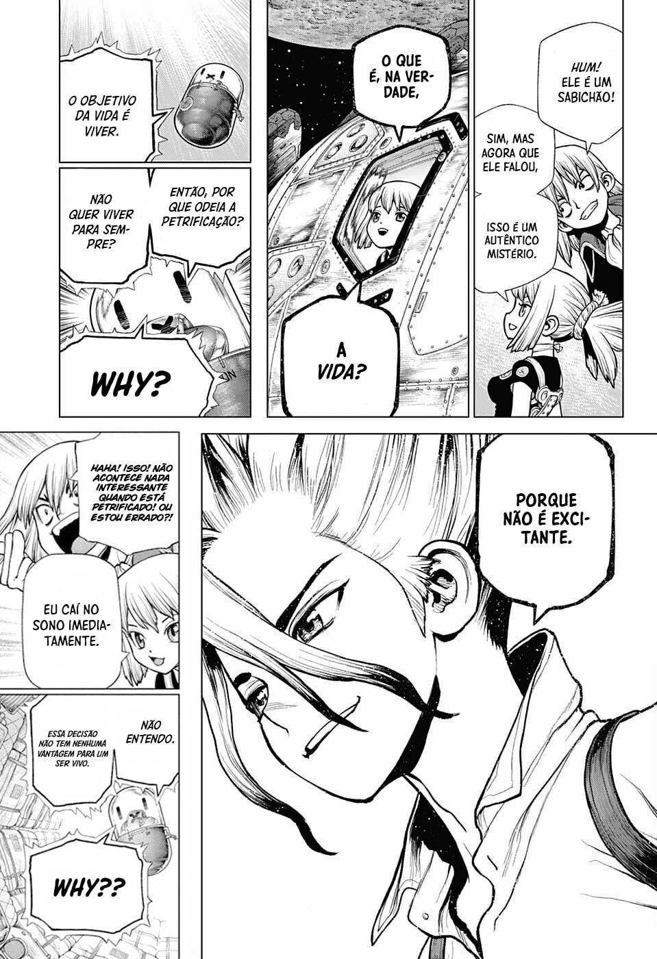 Read Dr. Stone Português Manga Online