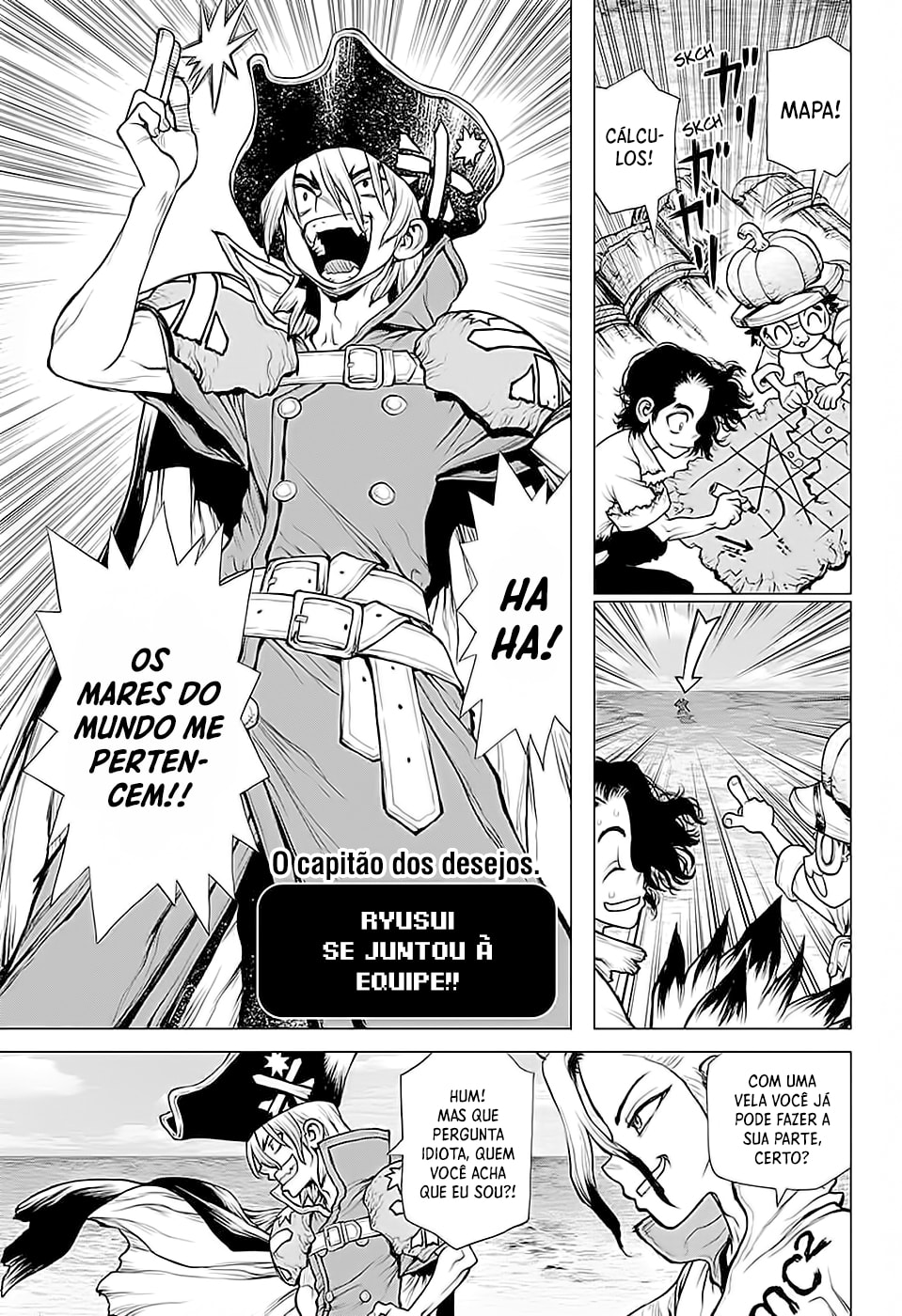 Read Dr. Stone Português Manga Online