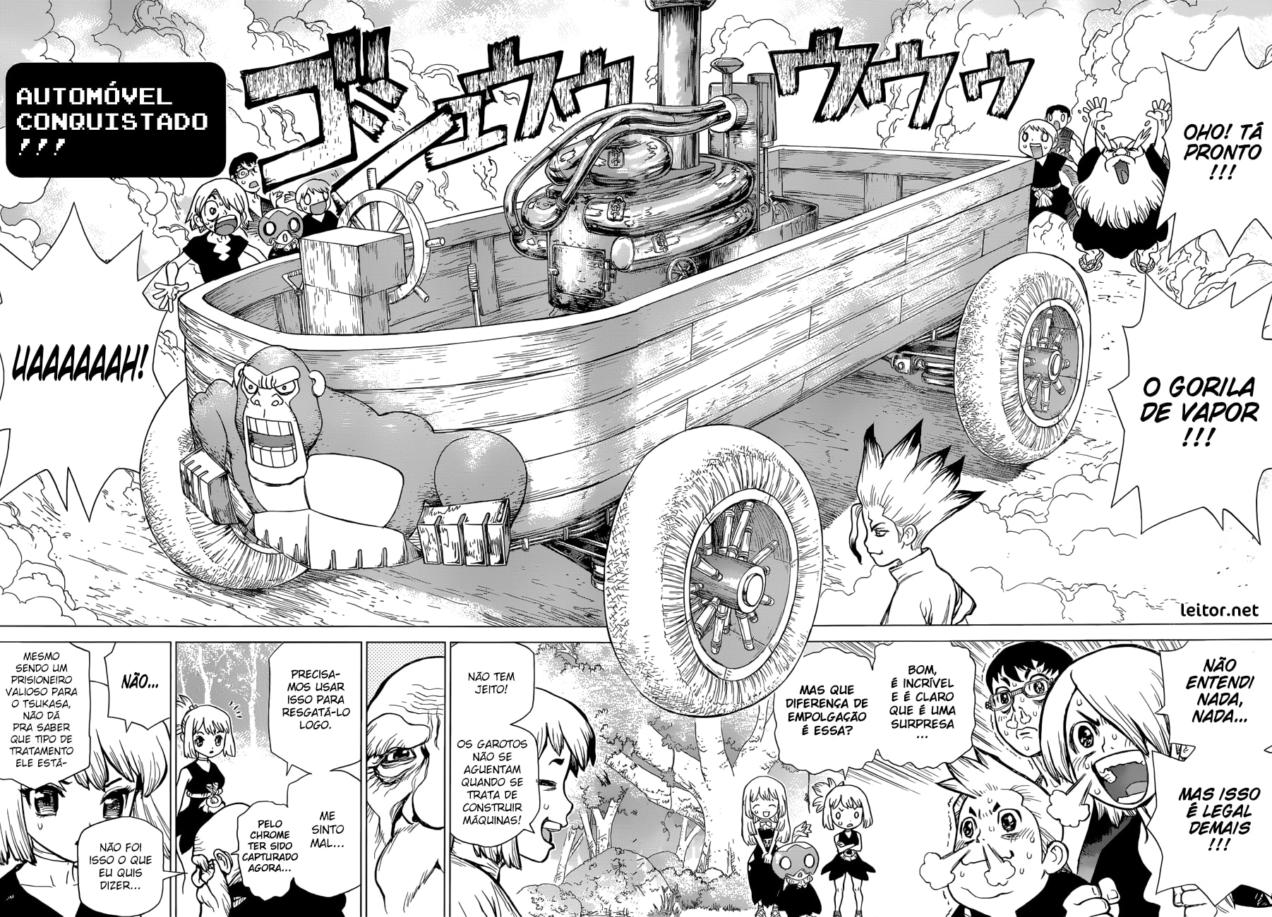 Read Dr. Stone Português Manga Online