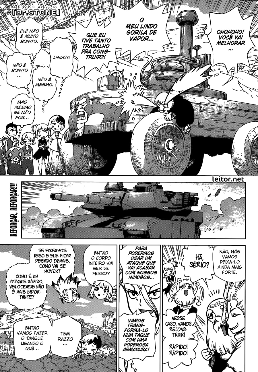 Read Dr. Stone Português Manga Online