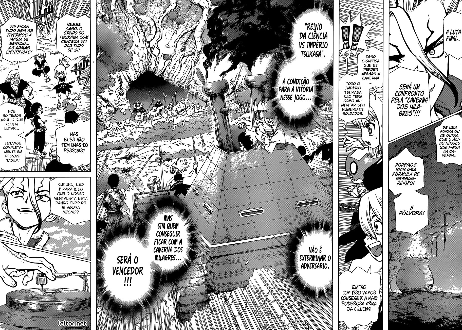 Read Dr. Stone Português Manga Online