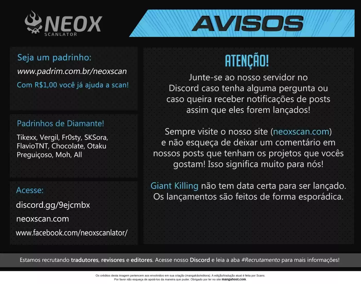 Read Giant Killing Português Manga Online