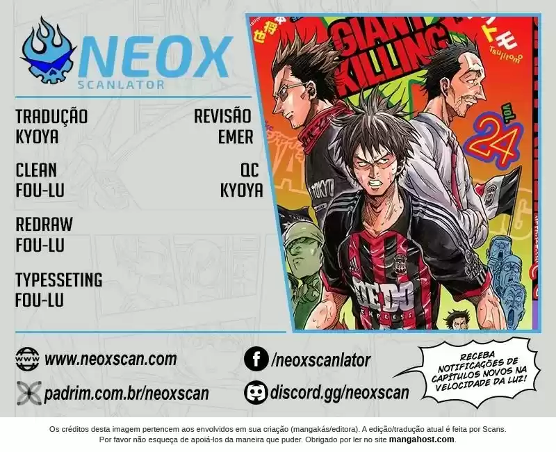 Read Giant Killing Português Manga Online