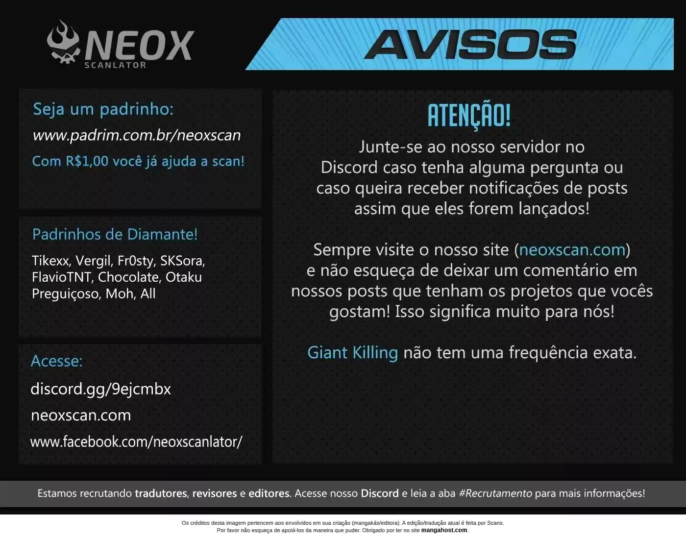 Read Giant Killing Português Manga Online