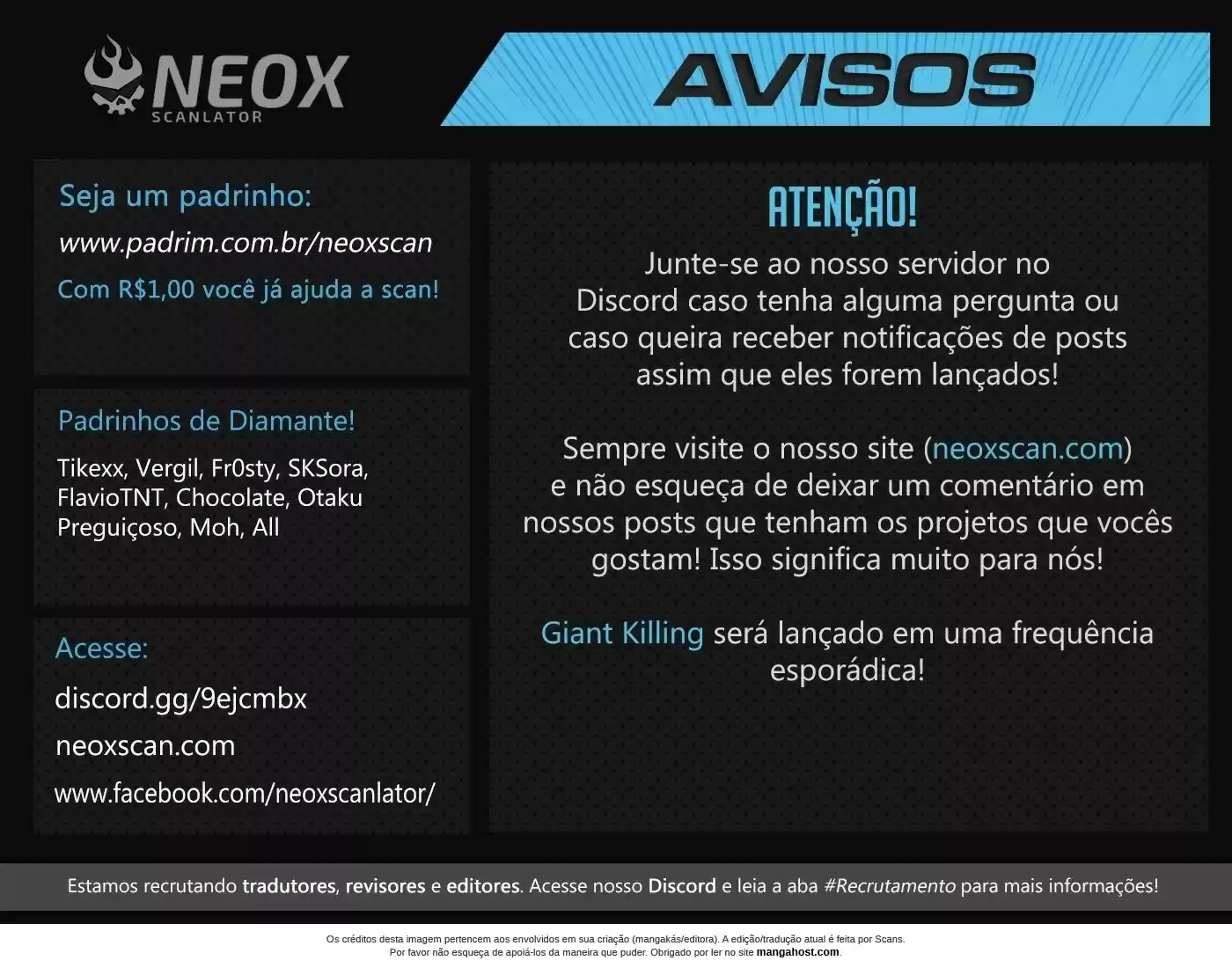 Read Giant Killing Português Manga Online