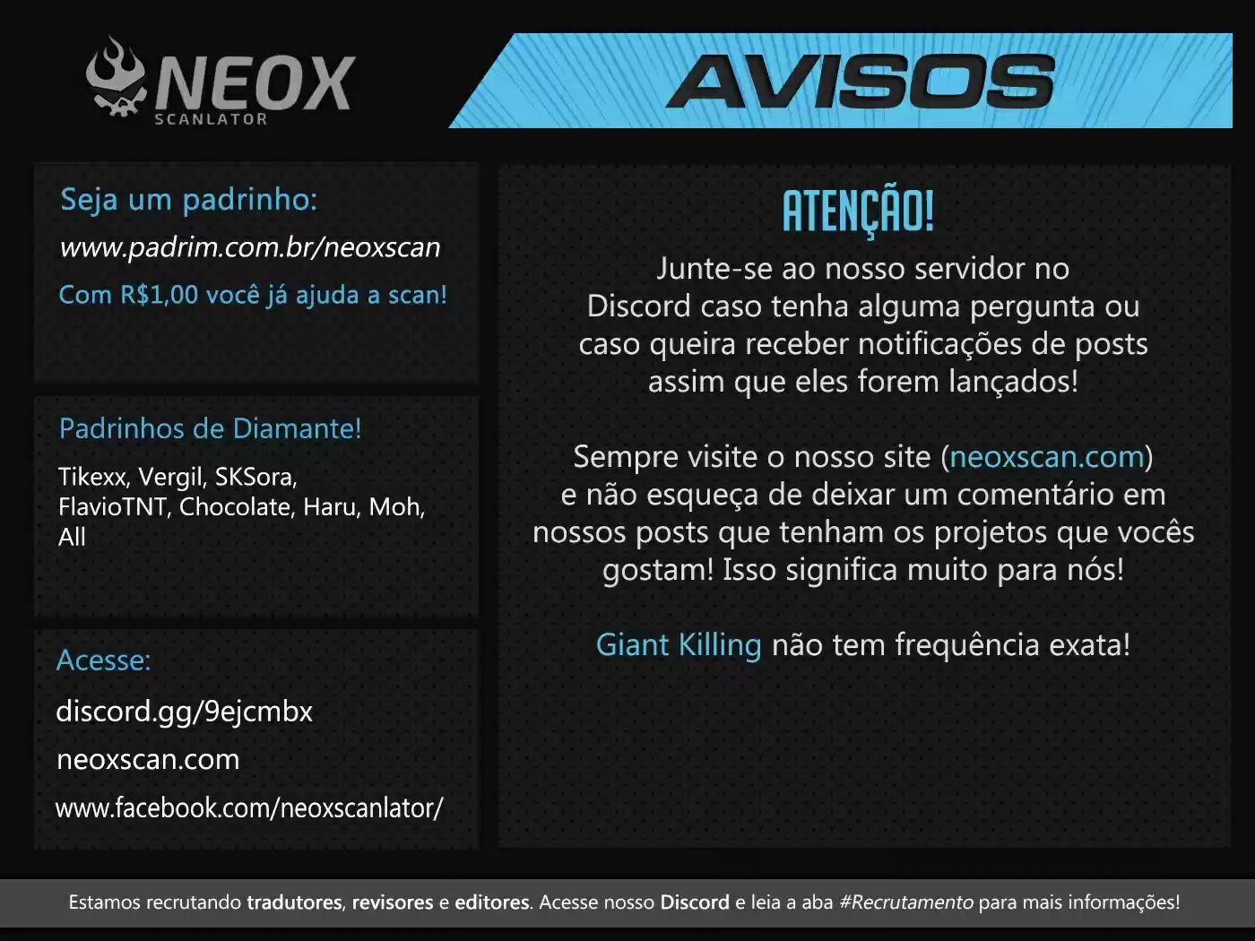 Read Giant Killing Português Manga Online