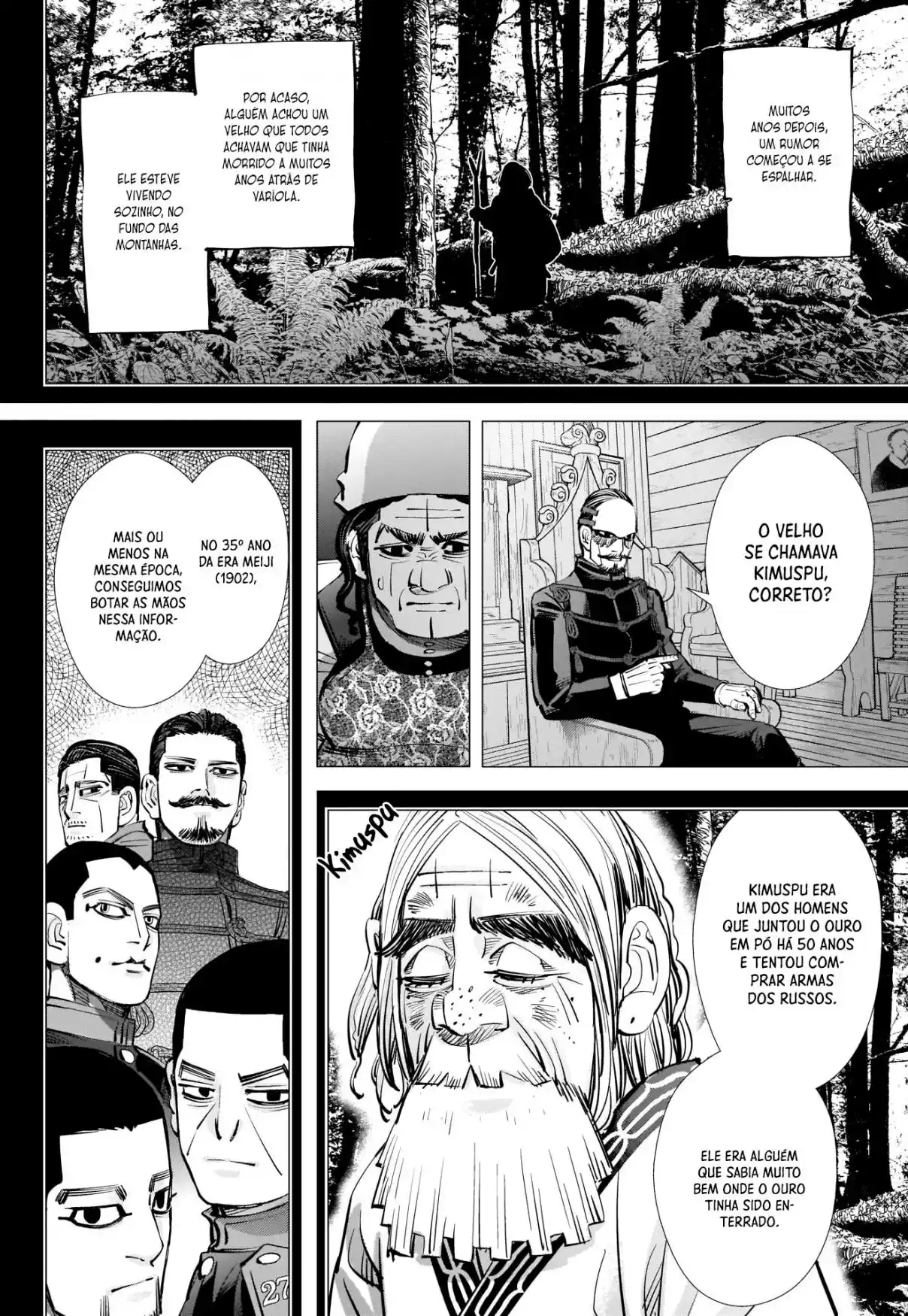 Read Golden Kamuy Português Manga Online