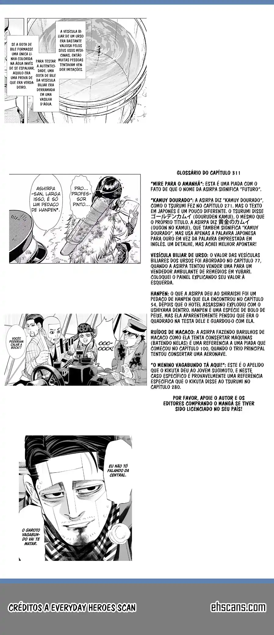Read Golden Kamuy Português Manga Online
