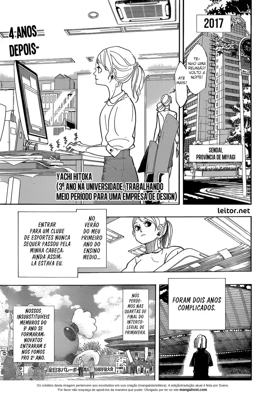 Read Haikyuu!! Português Manga Online