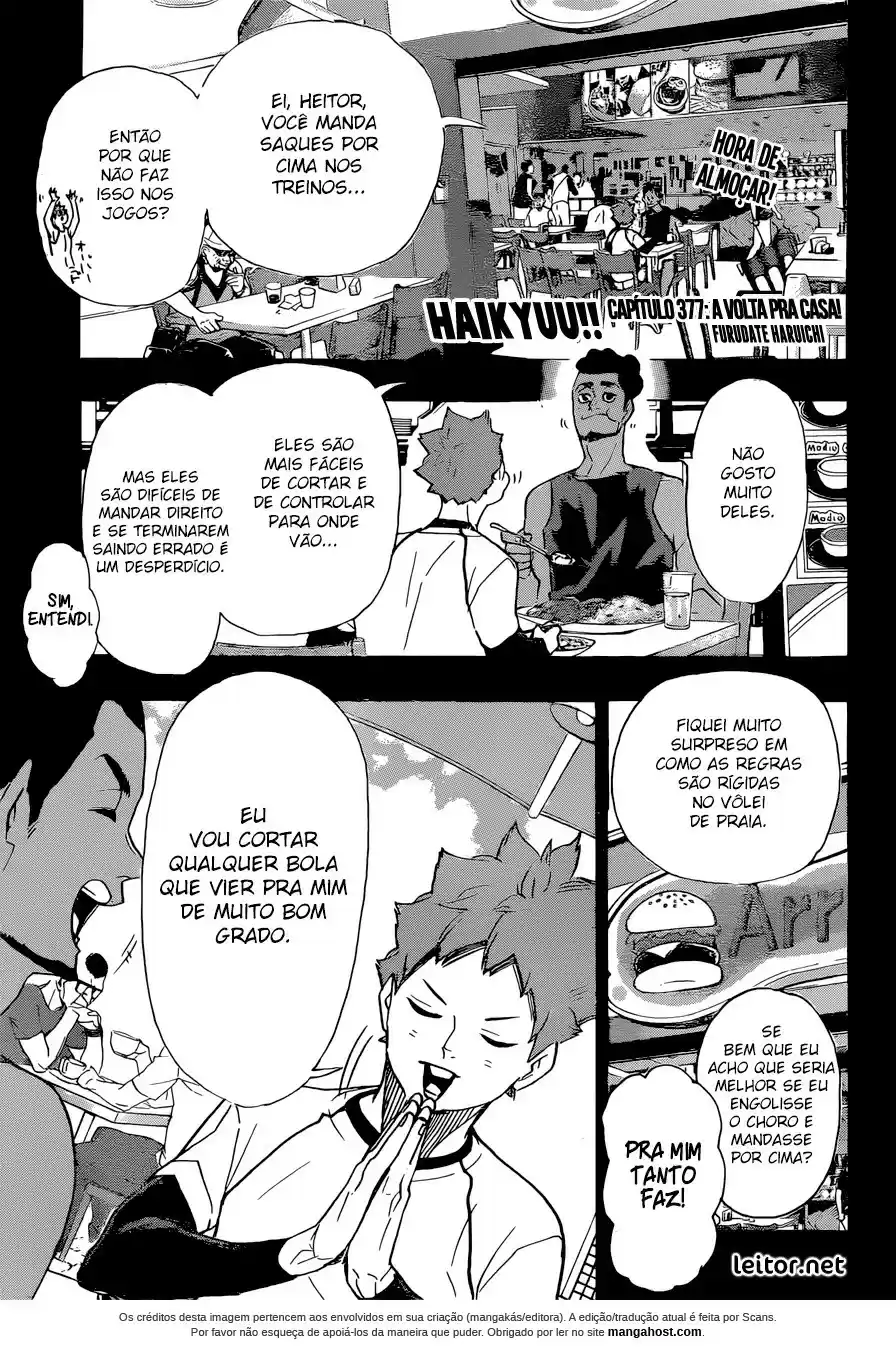 Read Haikyuu!! Português Manga Online